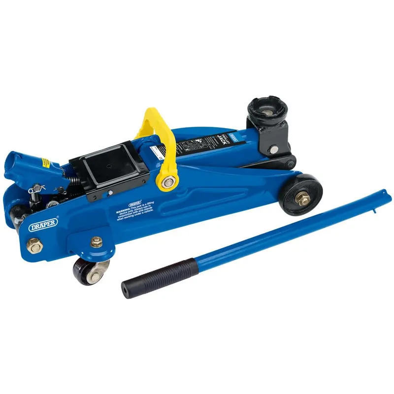 Draper 2t Light Duty Trolley Jack 2 Tonne