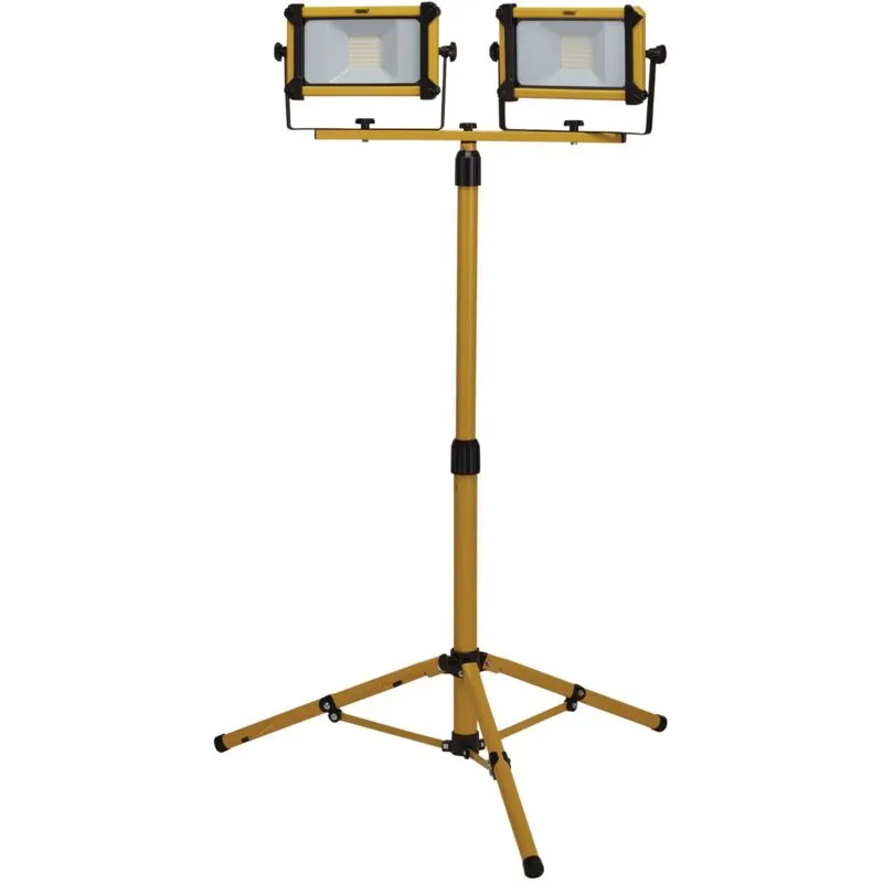 Draper Smd LED Tripod Site Light 2 x 30W 6600 Lumens (230V)