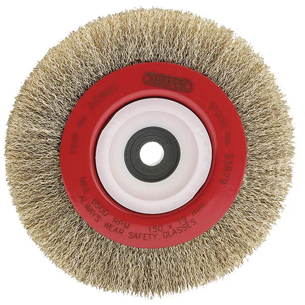 Draper 33879 150mm Crimped Steel Wire Wheel