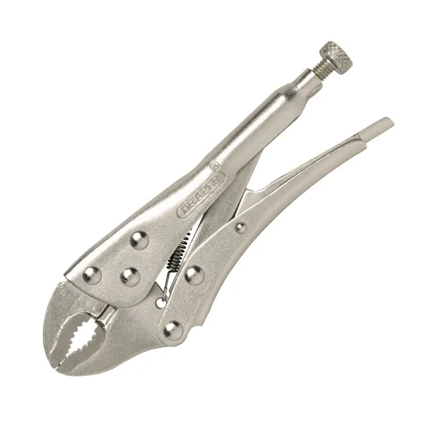 Curved Jaw Self Grip Pliers (140mm) (35367) - Draper