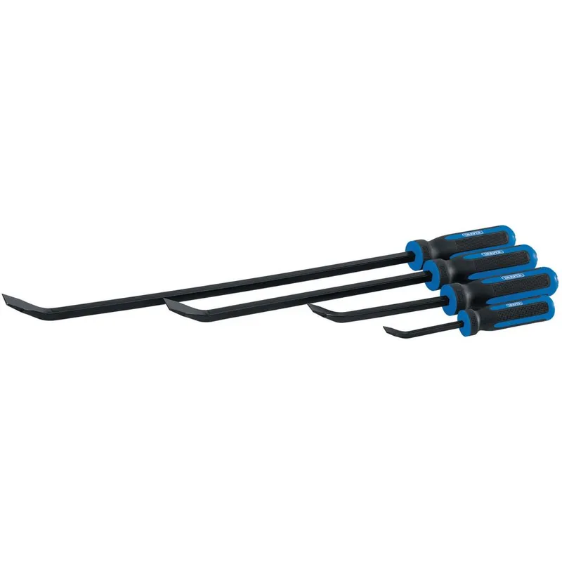 Draper 4 Piece Soft Grip Pry Bar Set