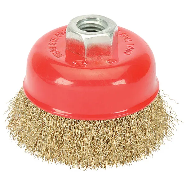 Draper 41444 80mm x M14 Crimped Wire Cup Brush