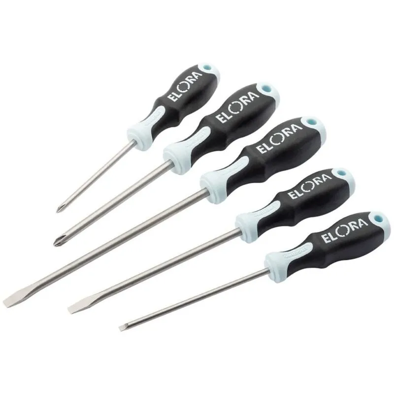 Draper 5 Piece s/s Screwdriver Set - 49129