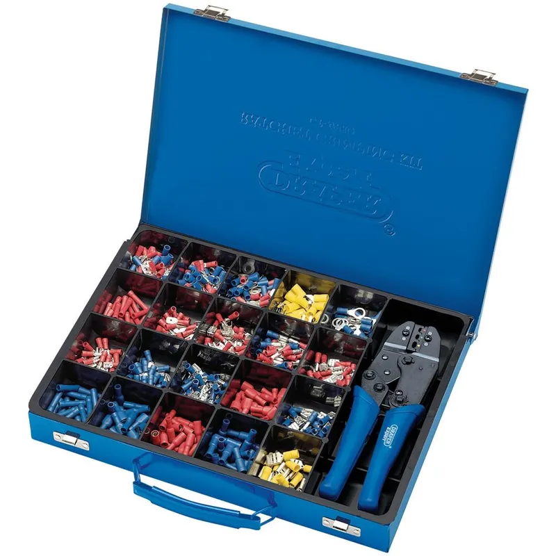 New Draper Ratchet Crimping Tool and Terminal Kit