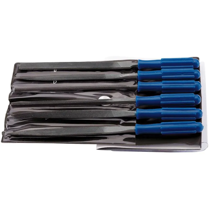 Draper 14185 6 Piece 100mm Warding File Set with Handles