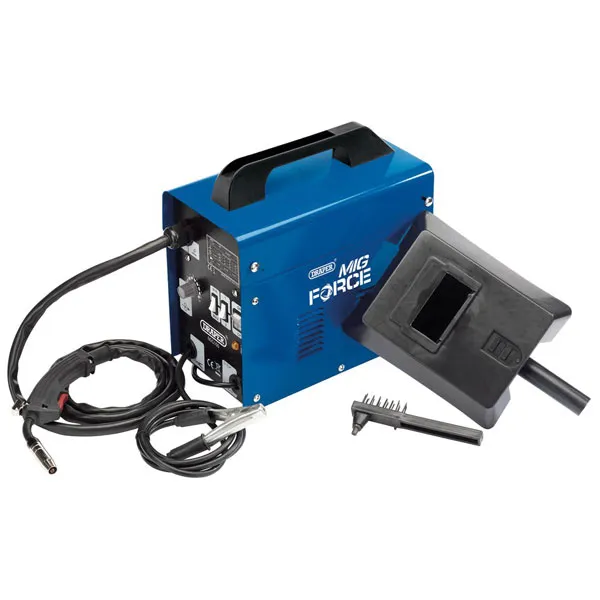 230V Gasless Turbo mig Welder (100A) (63669) - Draper