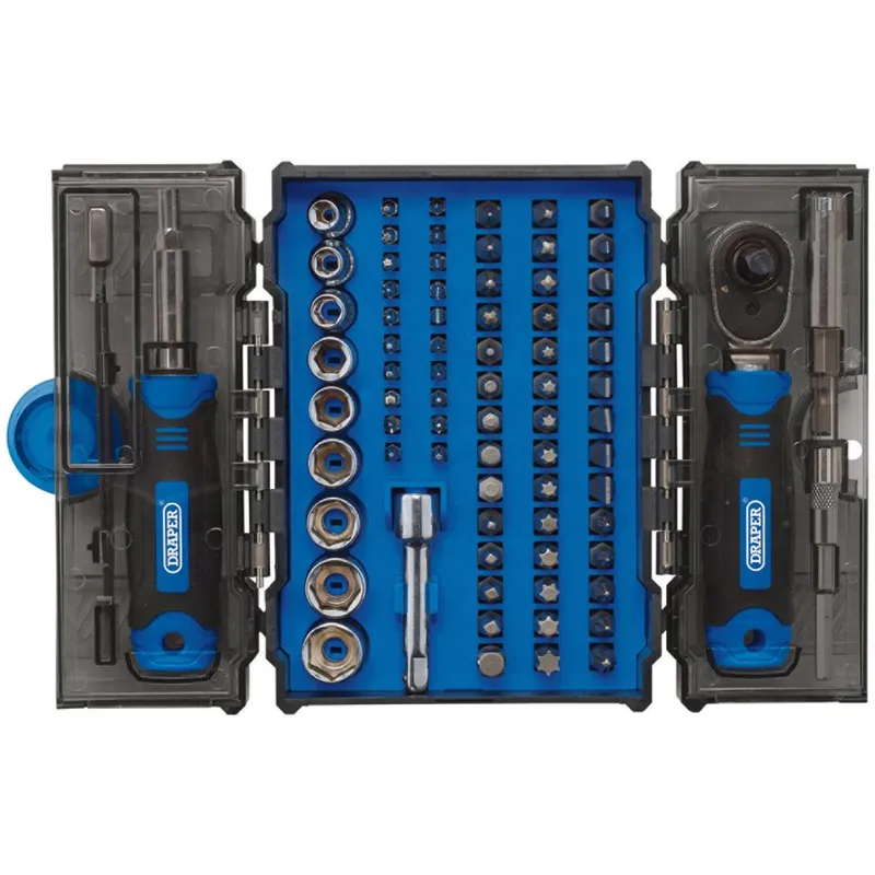 Draper RBS78 78 piece Ratchet Bit Set