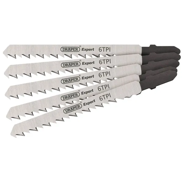 Draper Expert 5 Piece DT101D Jigsaw Blade Set