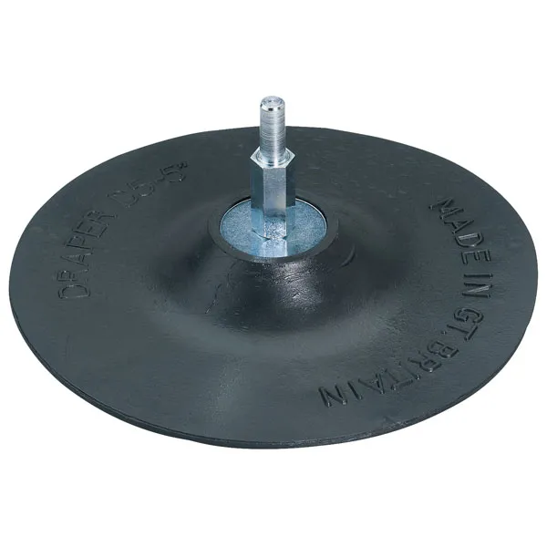 Draper Rubber Backing Dise 125mm