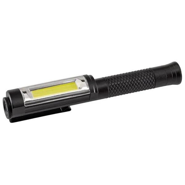 Draper 90101 5W Cob LED Rechargeable Aluminium Pen Torch