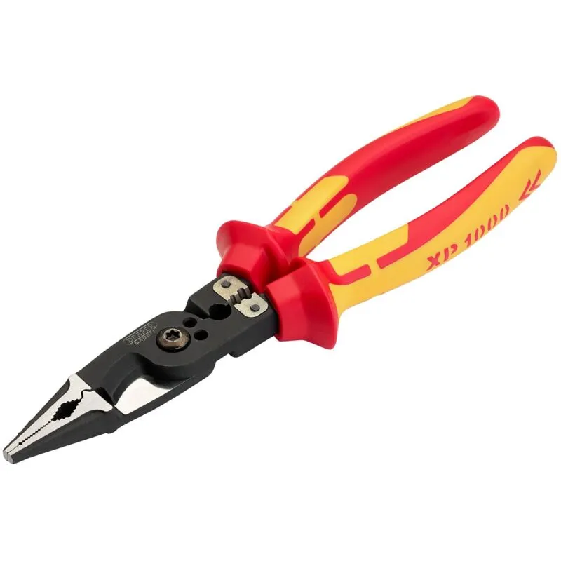 Draper XP1000 Vde Insulated 8 in 1 Installation Pliers 215mm