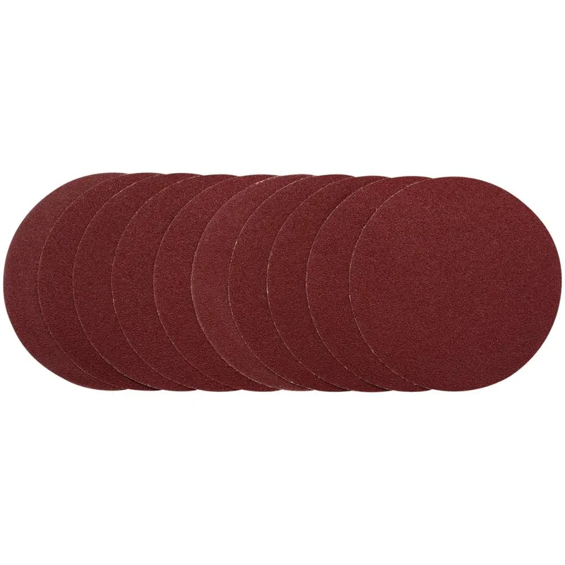 Draper Aluminium Oxide Sanding Discs 200mm 200mm 40g Pack of 10