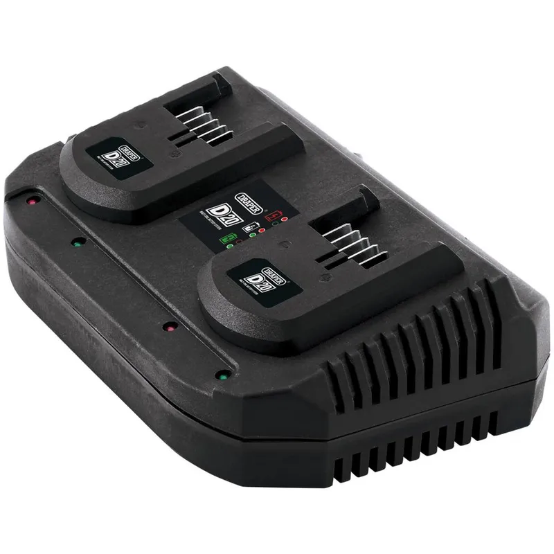 Draper 92239 D20 20V Twin Battery Charger