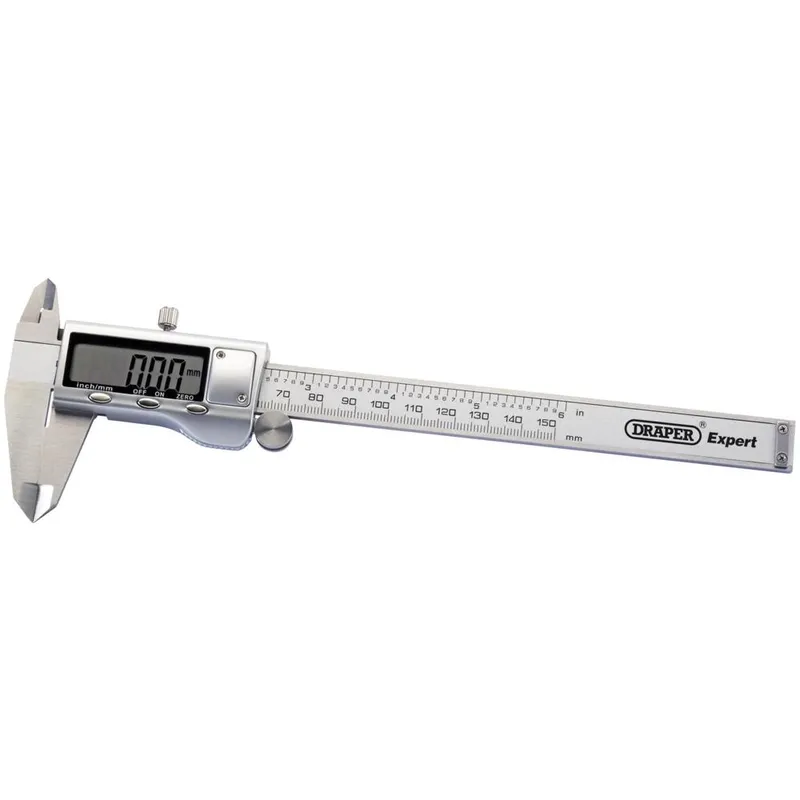 Draper PDVC150M/B Dual Reading Digital Caliper (150mm)