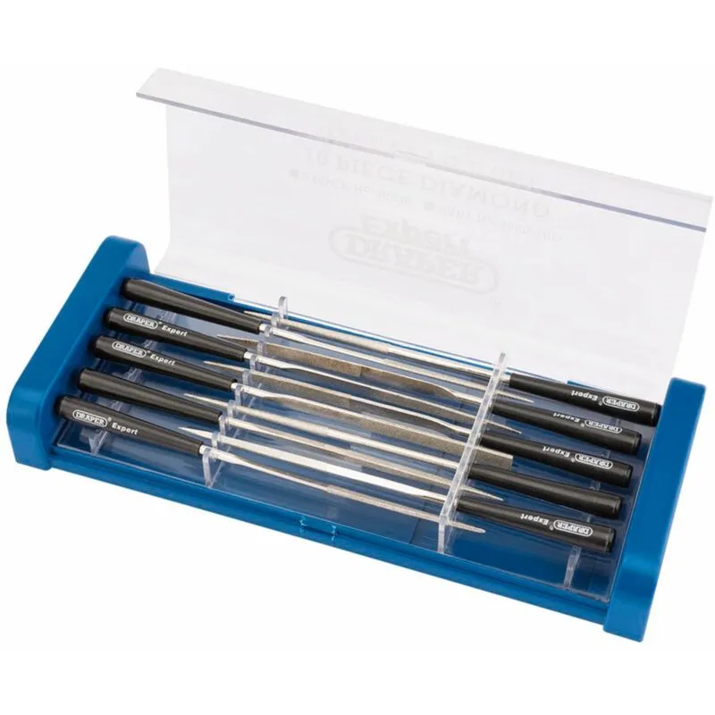 Draper 10 Piece Diamond Needle File Set