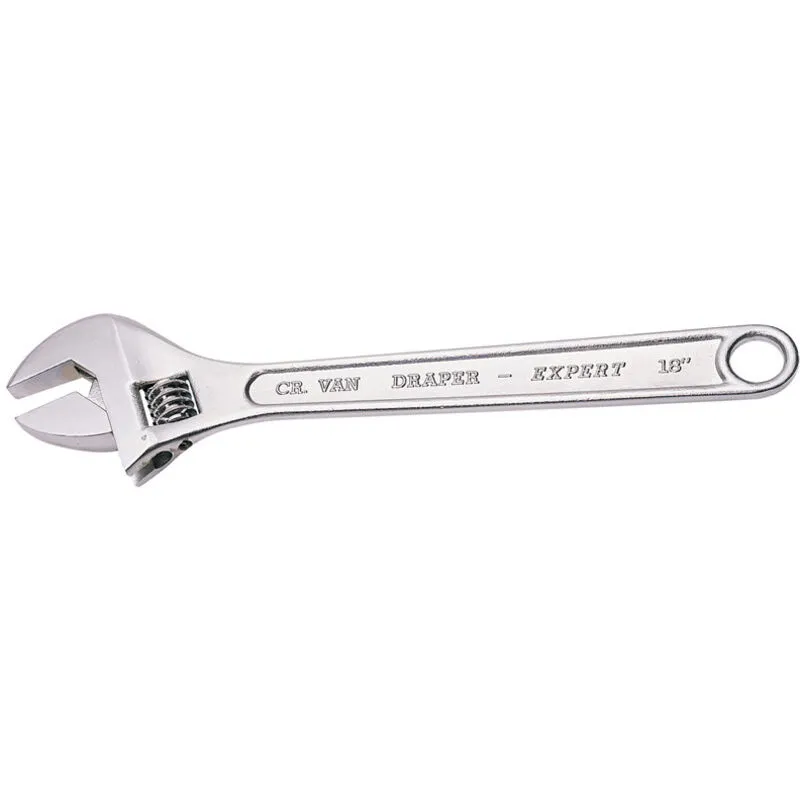 Draper - Expert 450mm Crescent-Type Adjustable Wrench (71544)