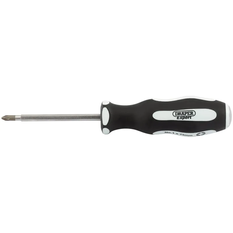 Draper Expert Hammer Through Pozi Screwdriver PZ1 75mm
