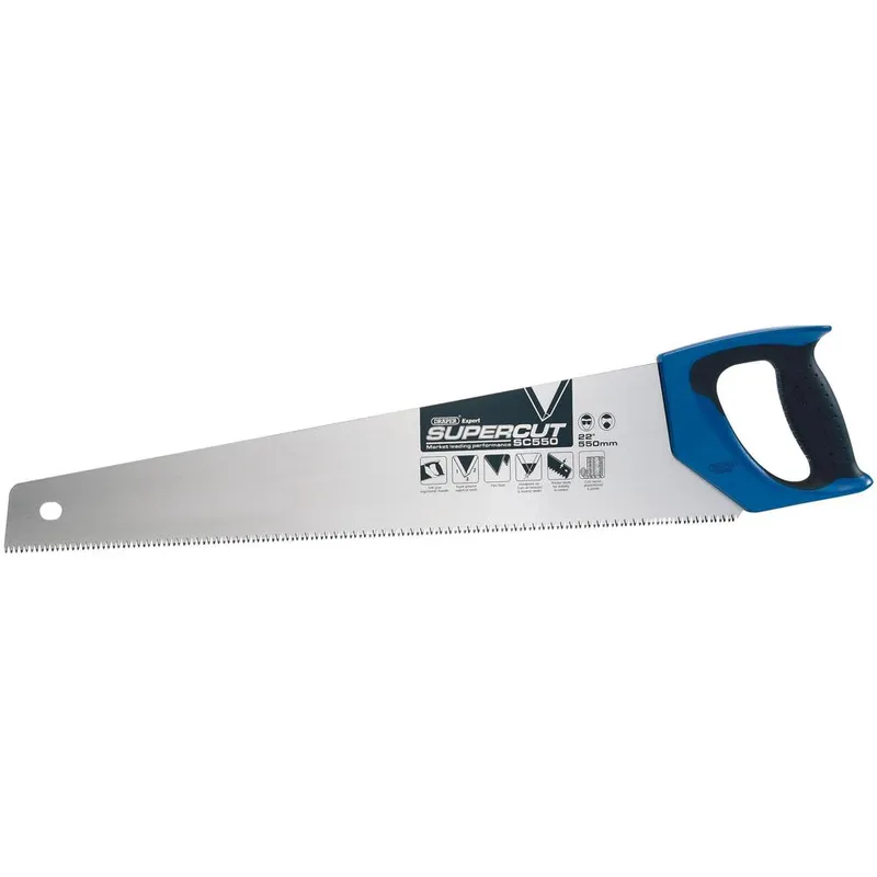 Draper Expert Supercut Hardpoint Hand Saw 22" / 550mm 7tpi