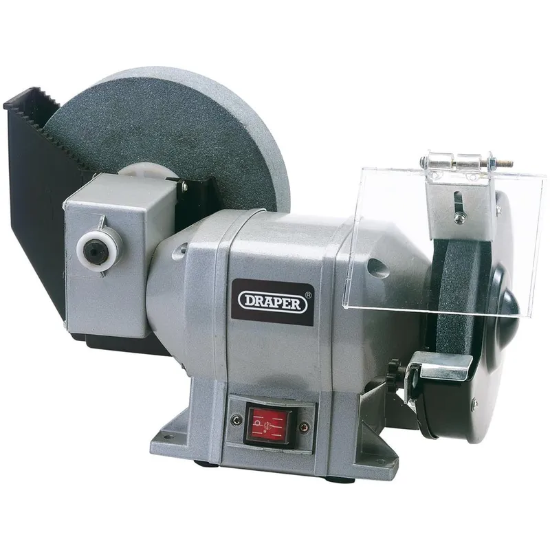 Draper GWD200A Wet and Dry Bench Grinder 240v