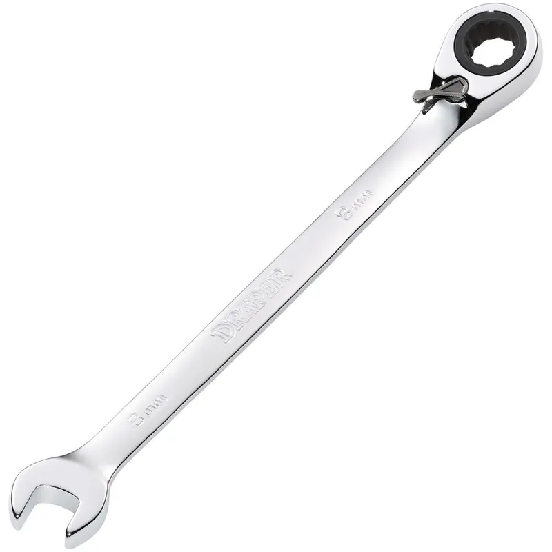Draper Hi Torq Ratchet Combination Spanner 8mm