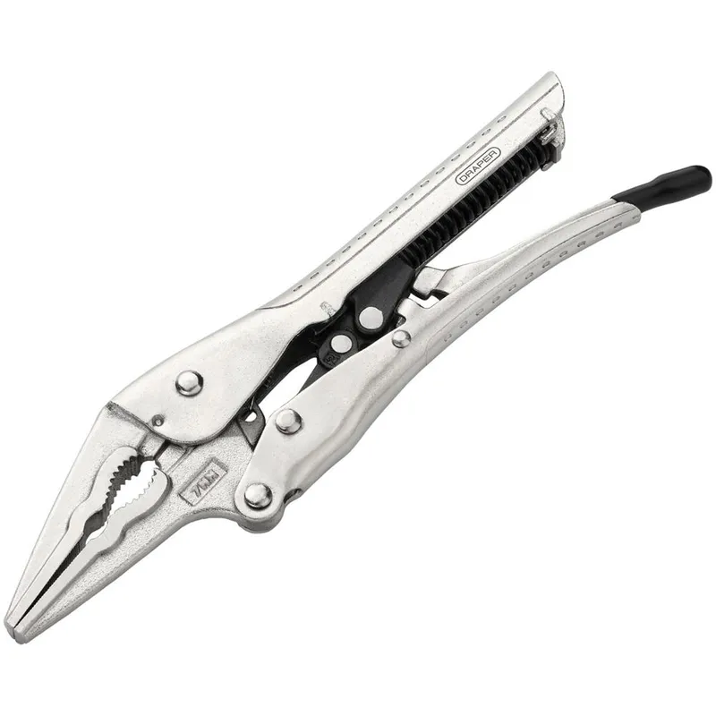 Draper Long Nose Auto Locking Pliers 200mm