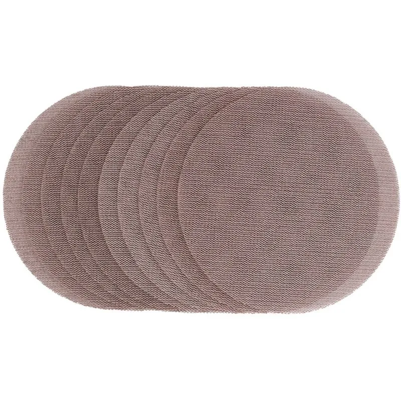 Draper Mesh Sanding Discs, 125mm, 180 Grit (Pack of 10) (60504)