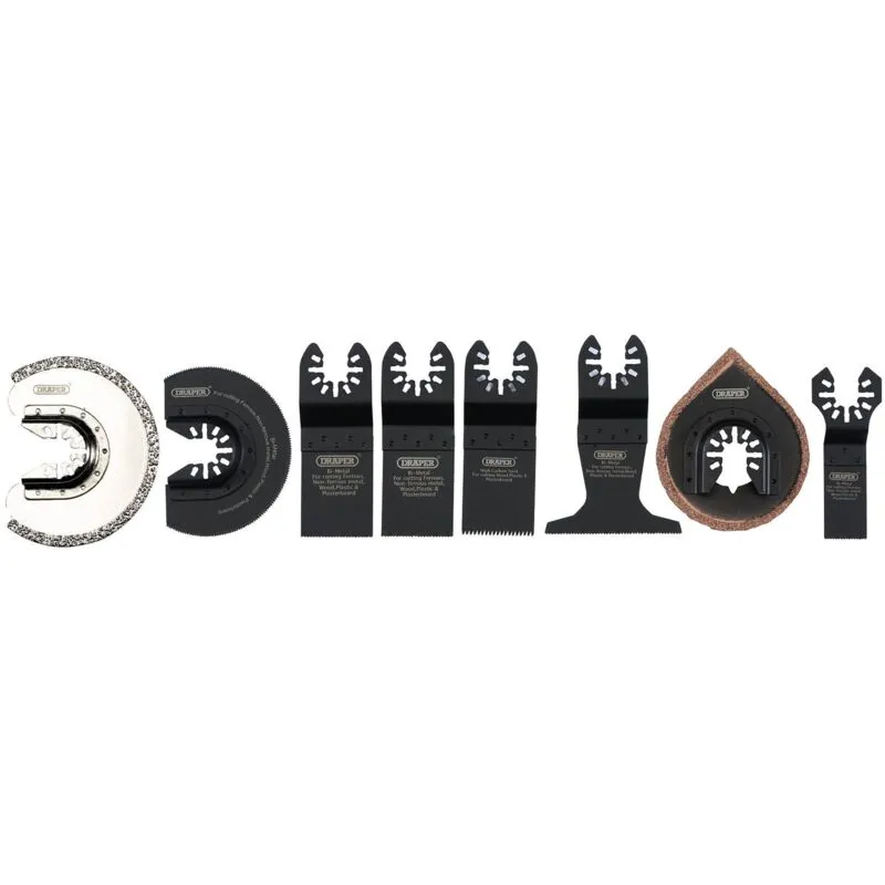 Draper 70480 Multi-Tool Blade Set (8 Piece)