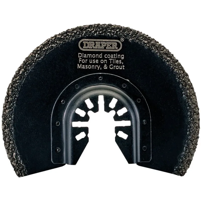 Draper - Oscillating Multi-Tool Diamond Coated Cutting Blade, 88mm (70469)