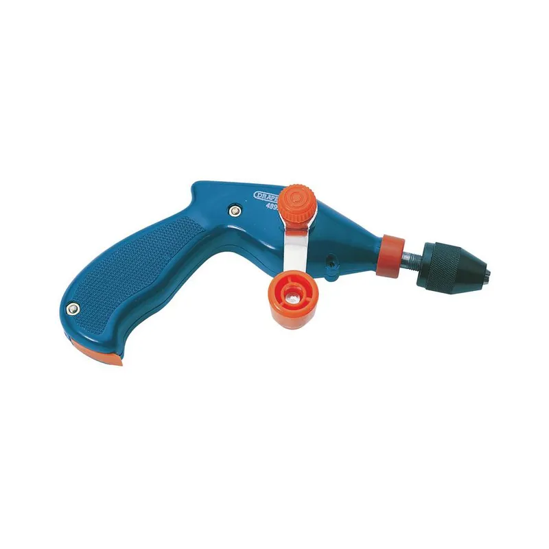 Draper 13841 8mm or 3/8" Chuck Pistol Grip Hand Drill
