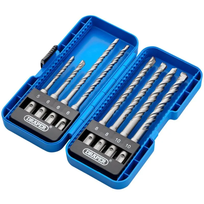 Draper 8 Piece Sds Plus Drill Bit Set