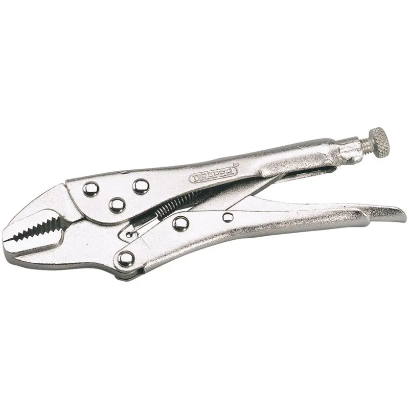 190mm Straight Jaw Self Grip Pliers (35371) - Draper