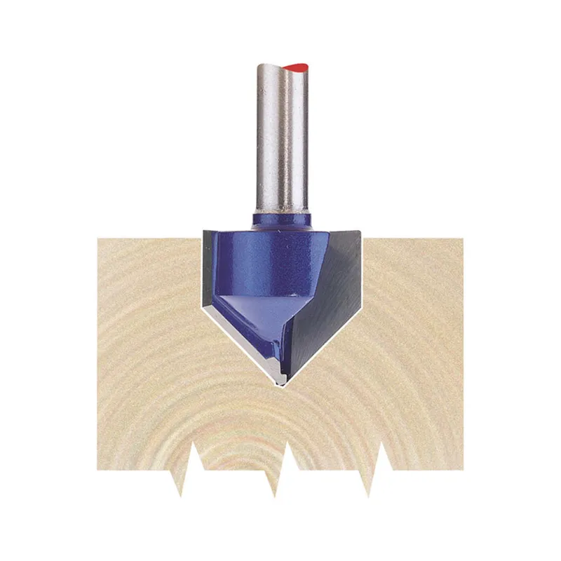 Draper 75337 Tct Router Bit 1/4" Groove 19mm x 90°