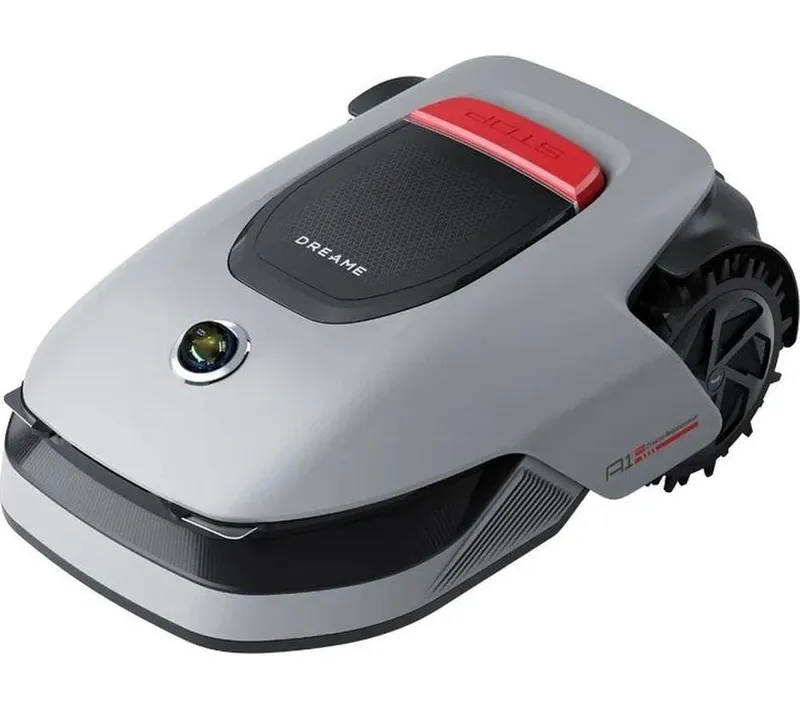Dreame A1 Pro Cordless Robot Lawn Mower - Grey & Black, Black,Silver/Grey