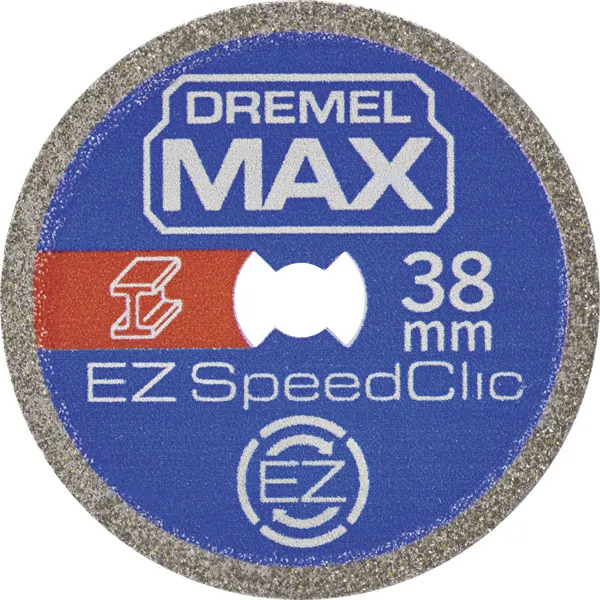 Dremel Max SC545DM EZ SpeedClic Diamond Cutting Wheel 38mm Pack of 1