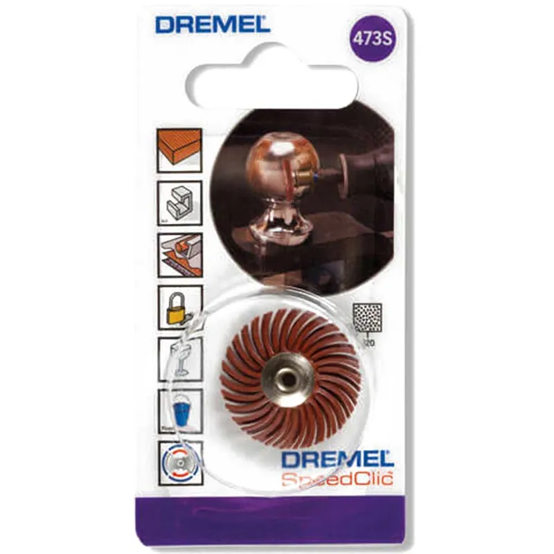 Dremel Speedclic Detail Abrasive Brush, Coarse 36 Grit