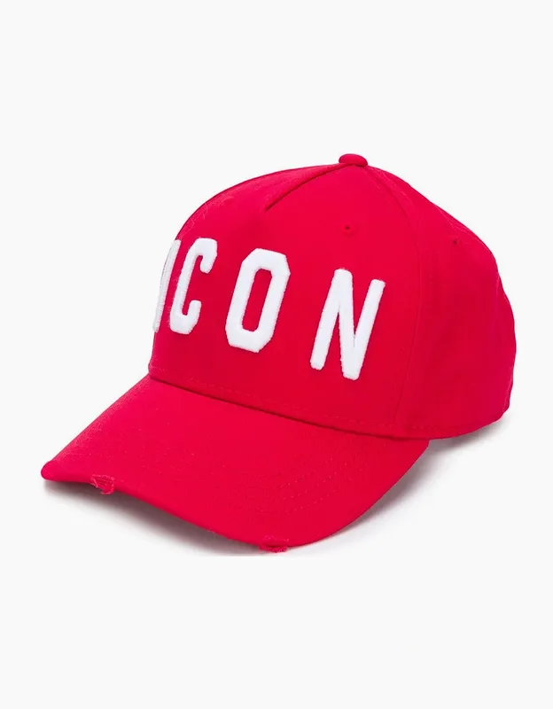 Men's Dsquared2 Icon Cap Red - Size: One size