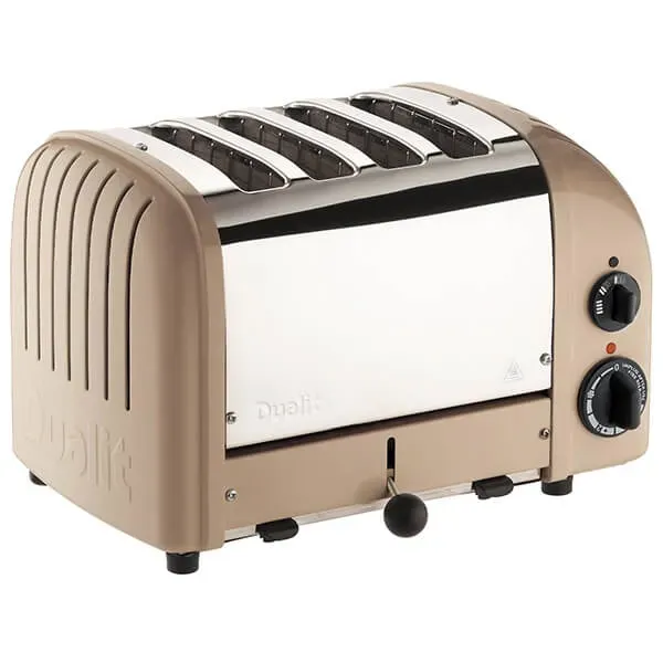 Dualit Classic Vario Aws Sandstone 4 Slot Toaster