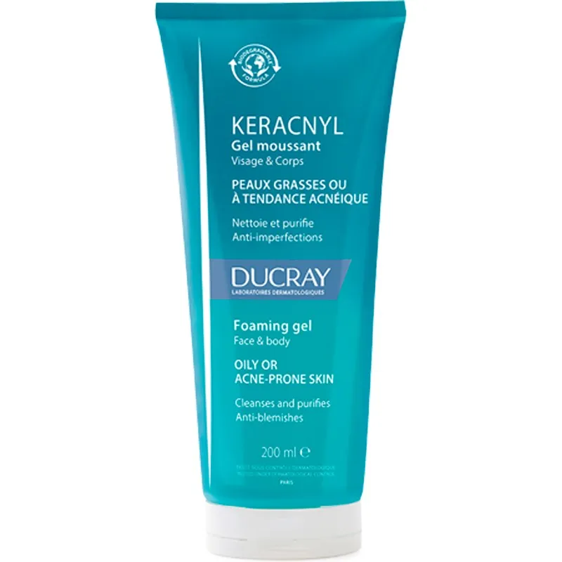 Ducray Keracnyl Foaming Gel 200mL