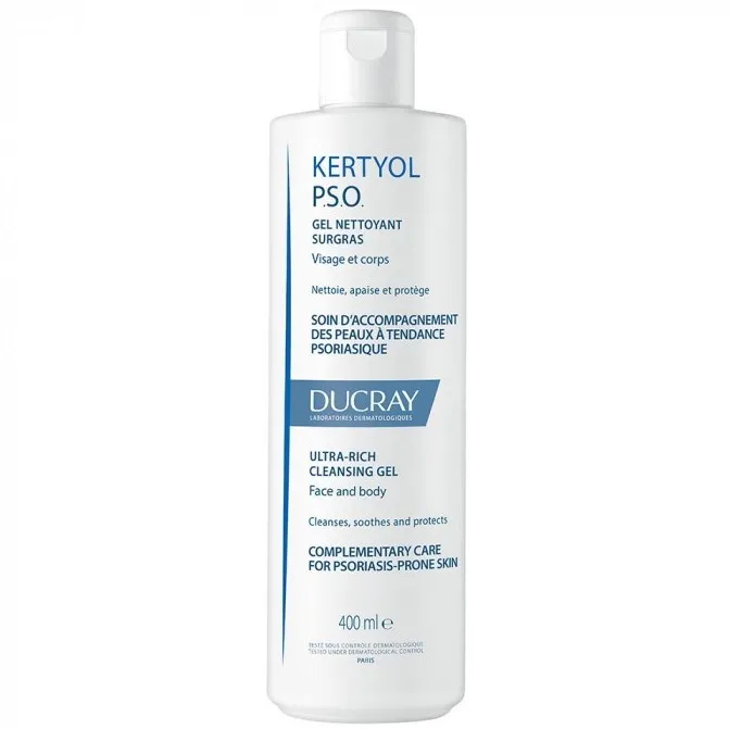 Ducray Kertyol Pso Cleasing Gel 400mL