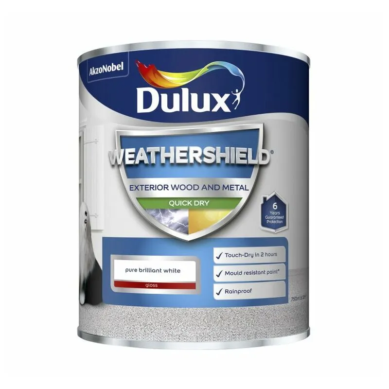 DuluxTrade Dulux Weathershield Quick Dry Exterior Wood & Metal Paint