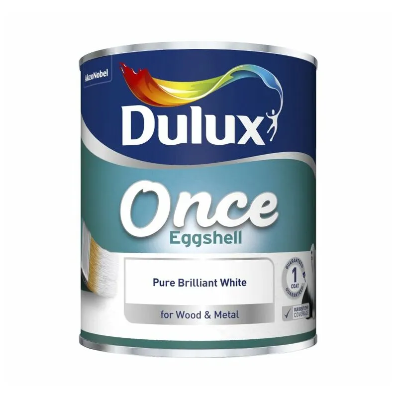 DuluxTrade Dulux Once Eggshell - Pure Brilliant White