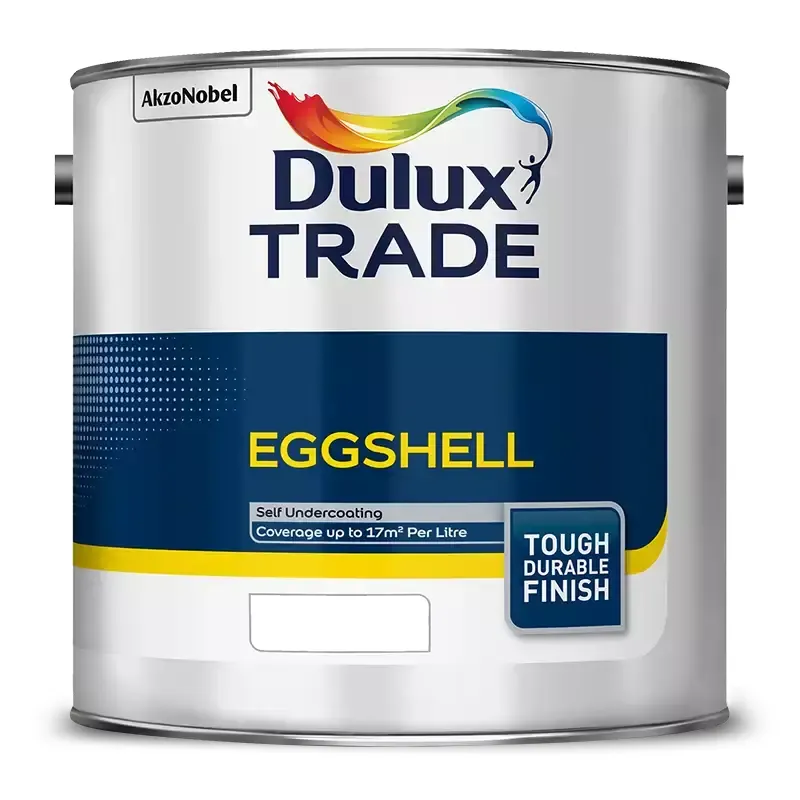 Trade Eggshell - Pure Brilliant White - 2.5L - Dulux
