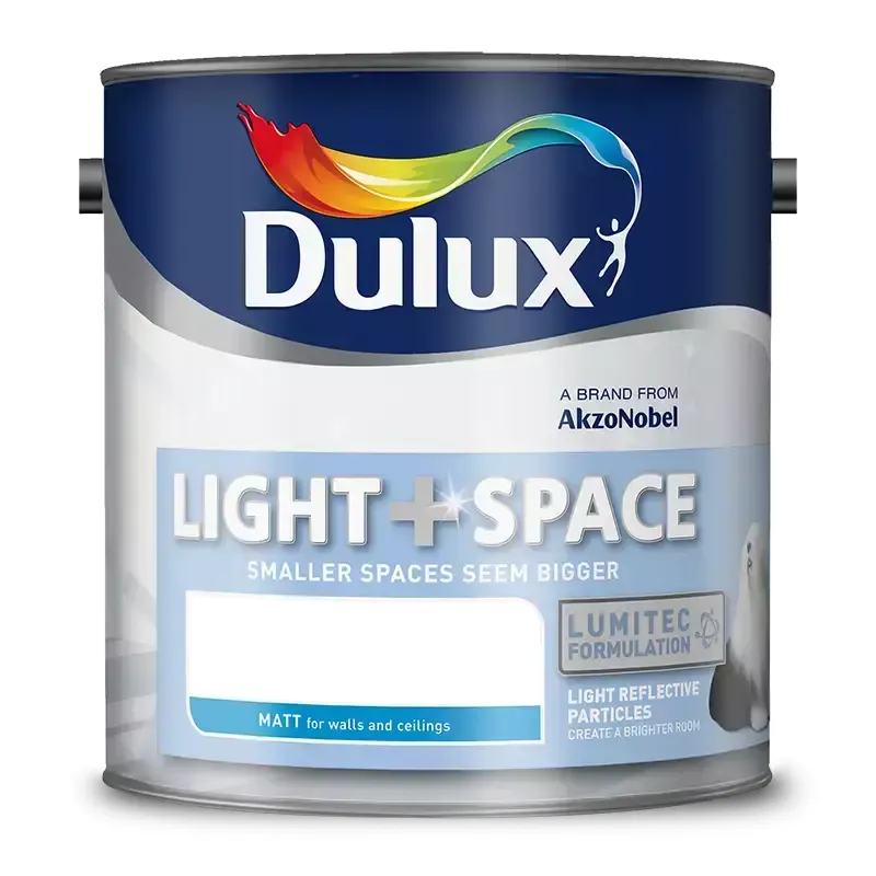 Dulux Light and Space Matt Paint, Frosted Dawn 5L