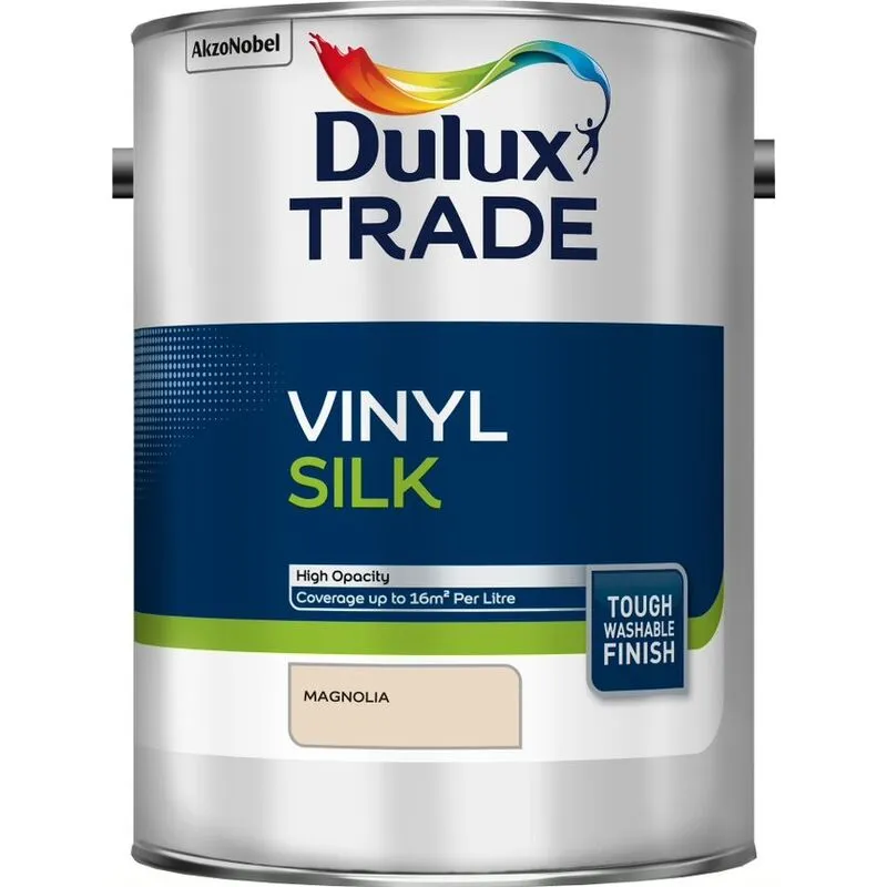Dulux Trade Vinyl Silk, Magnolia 5L