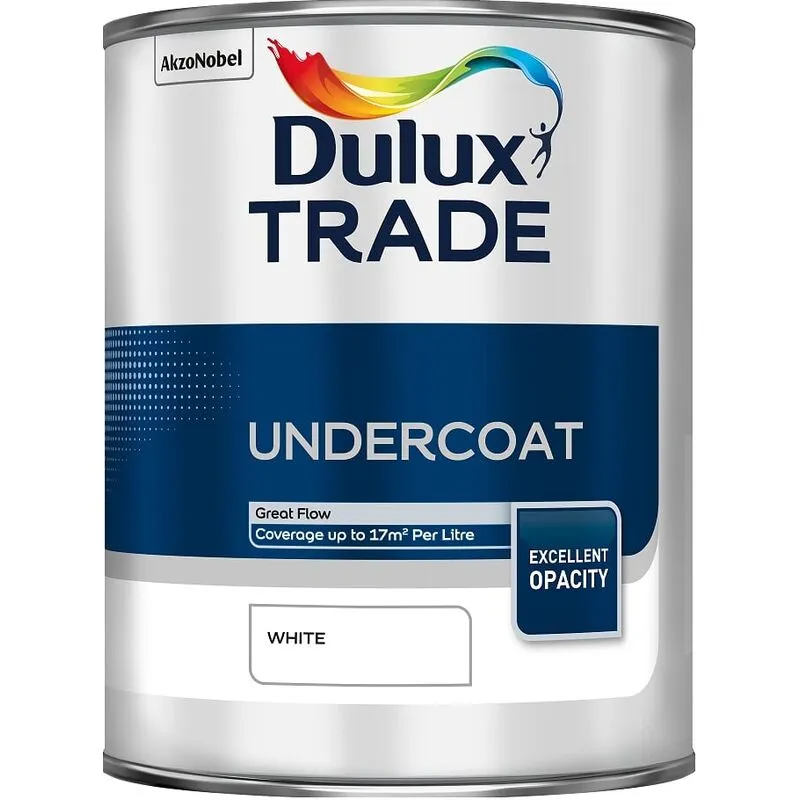 Trade Undercoat - White - 1 Litre - Dulux