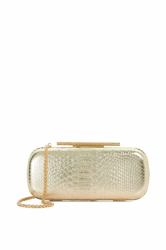 Dune London Women's 'Body' Clutch in Metallics - Metallics