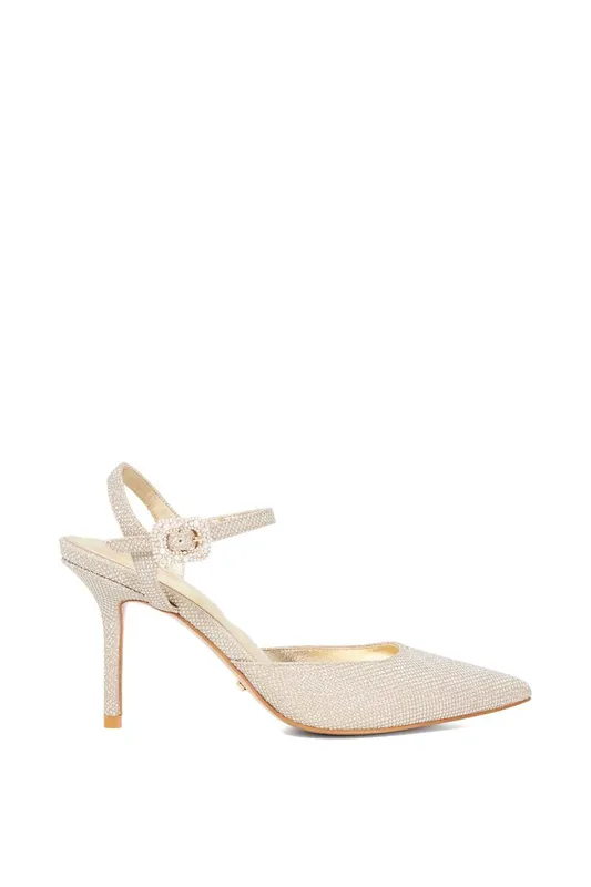 Dune London Women's 'Channel' Court Shoes in Metallics Size: 5 Metallics 5