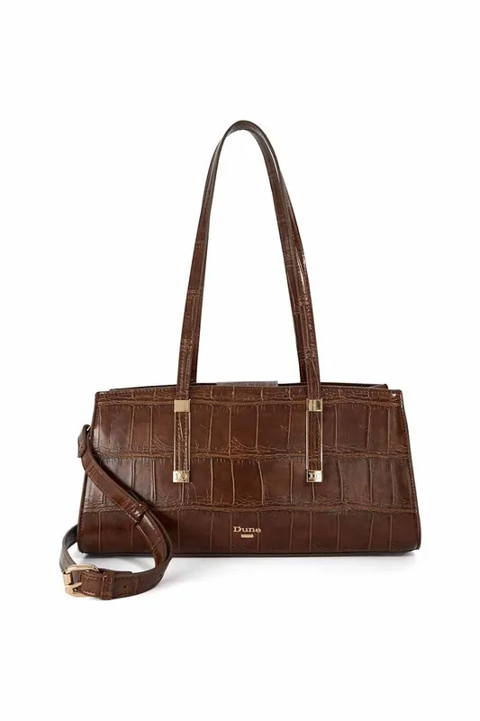 Dune London Women's 'Dalmore' Tote Bag in Brown Brown