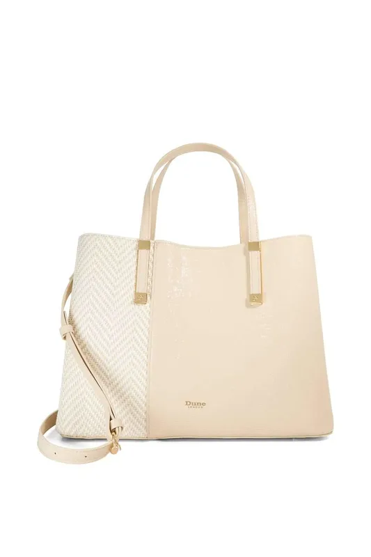 Dune London Women's 'Dorry' Tote Bag in Natural - Natural