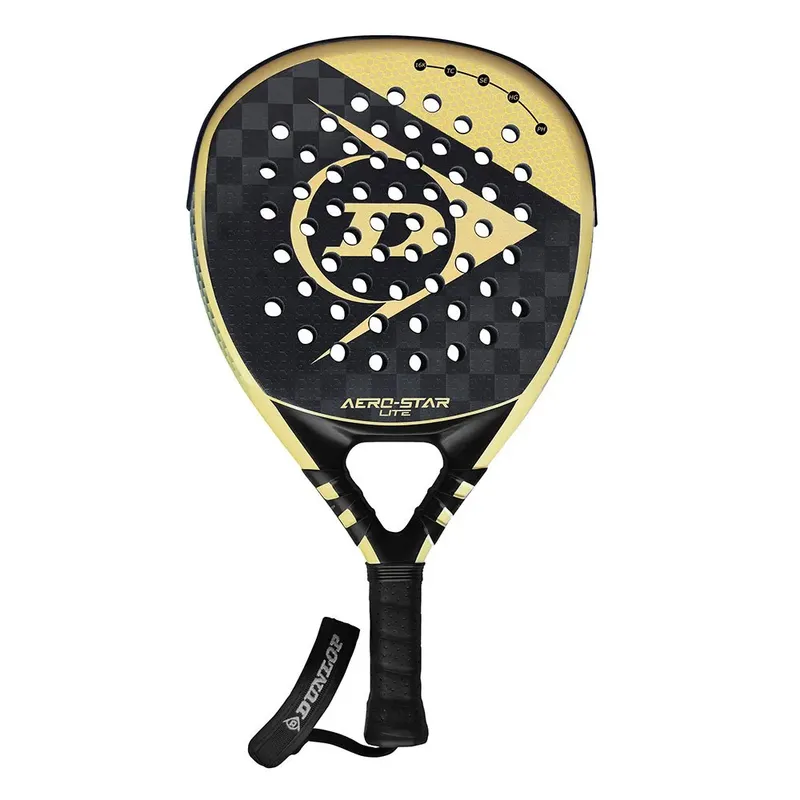 Dunlop Aero-star Lite Padel Racket Black / Red One Size